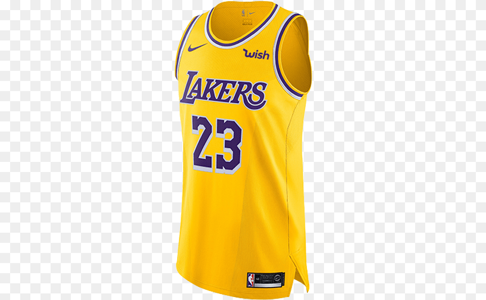 Lebron Lakers Jersey Authentic, Clothing, Shirt, Adult, Male Free Transparent Png