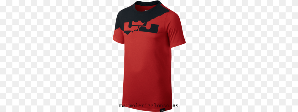 Lebron Logo Yoth Lt Crimson Lebron James Shirt Nike Logo, Clothing, T-shirt Png
