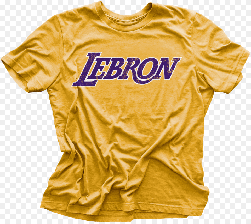 Lebron Los Angeles Logo Vintage T Shirt T Shirt, Clothing, T-shirt Free Png Download