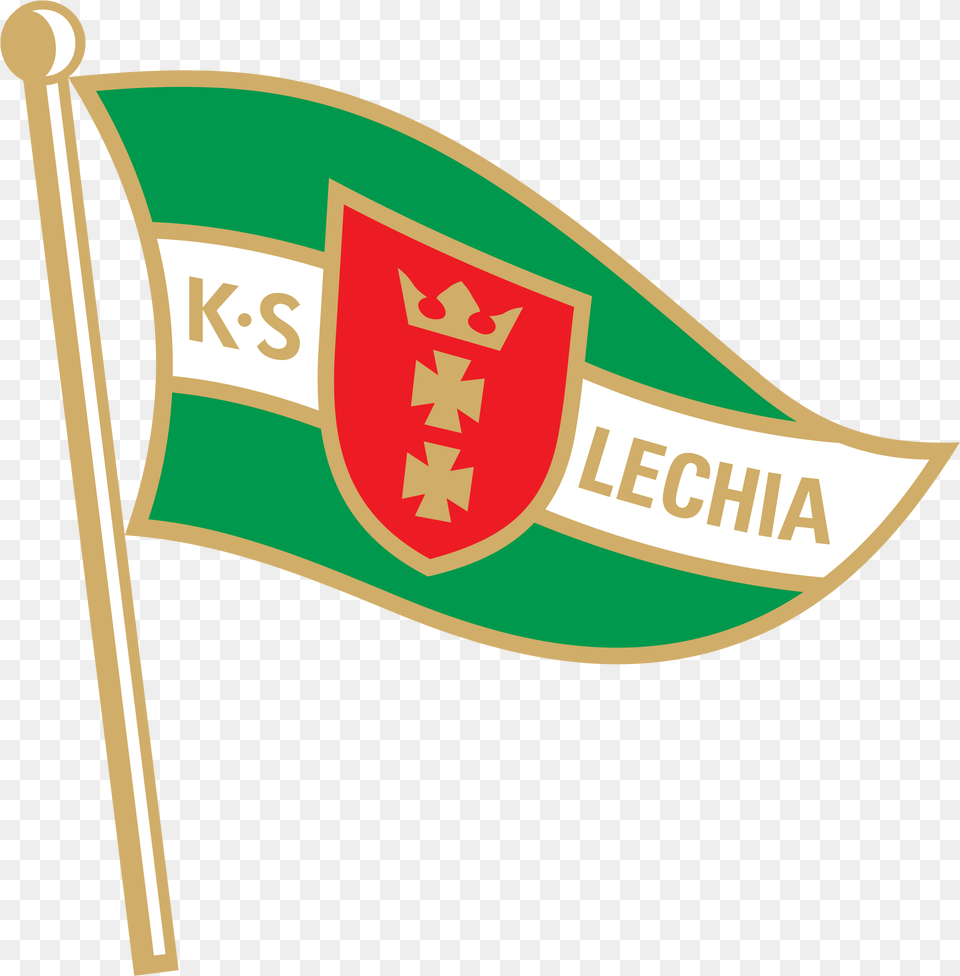 Lechia Gdansk Lechia Gdask, Flag Free Png