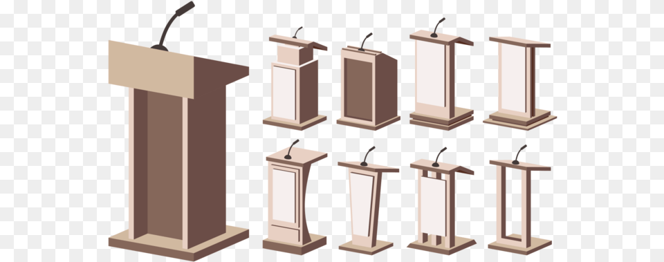 Lectern Vector Debate Podium Icon Vector, Audience, Crowd, Person, Speech Free Png