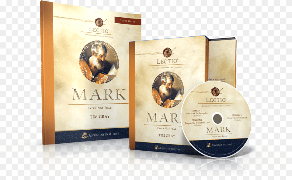 Lectio Gospel Of Mark Study Guide Xxx, Person, Advertisement, Poster, Disk Free Transparent Png