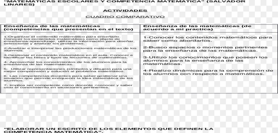Lectura 4 Y Actividades Matematicas Escolares Y Competencia System, Lighting Png Image