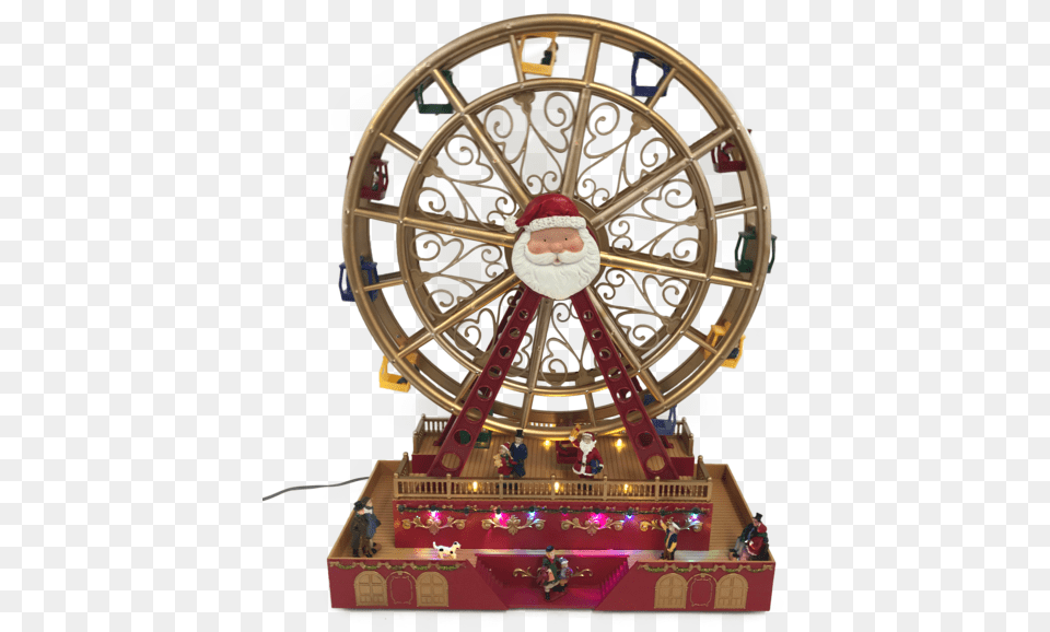 Led 8 Song Moving Ferris Wheel, Fun, Amusement Park, Ferris Wheel, Person Free Transparent Png