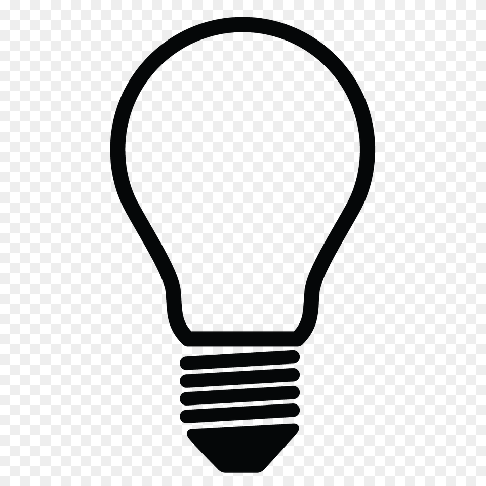 Led Black And White Led Black And White Images, Light, Lightbulb Free Transparent Png