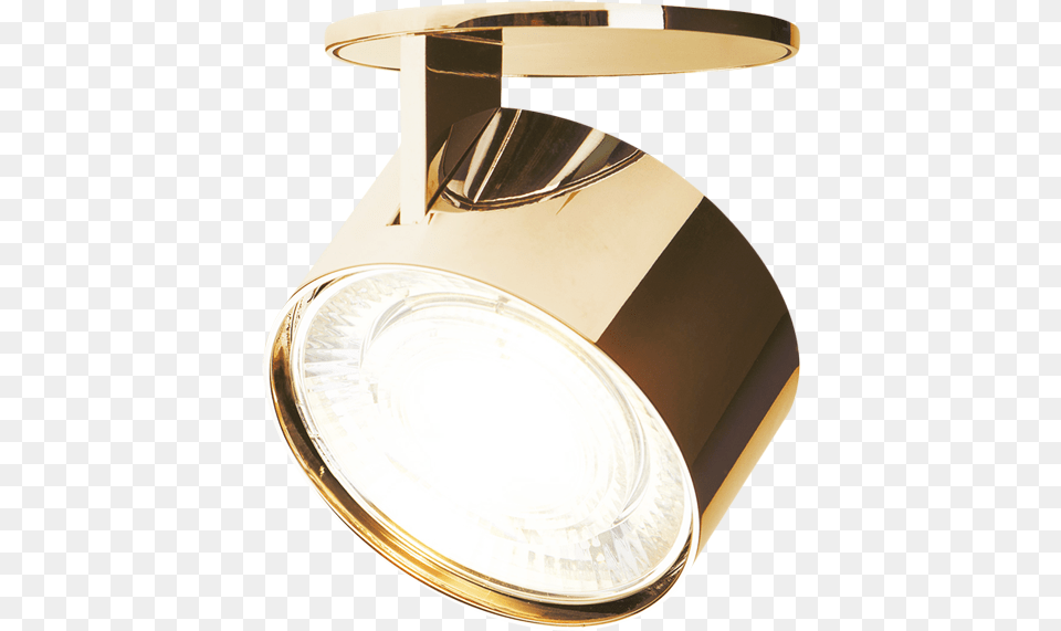 Led Brass Recessed Swivel Spotlight Cosmetics, Lighting, Lamp Png