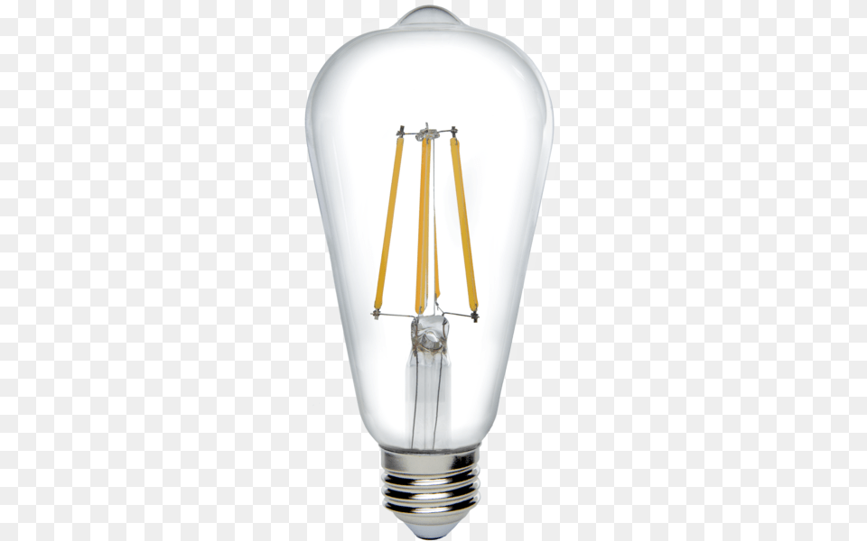 Led Bulb Filament Dusk To Dawndata Rimg Fluorescent Lamp, Light, Lightbulb, Smoke Pipe Free Png Download