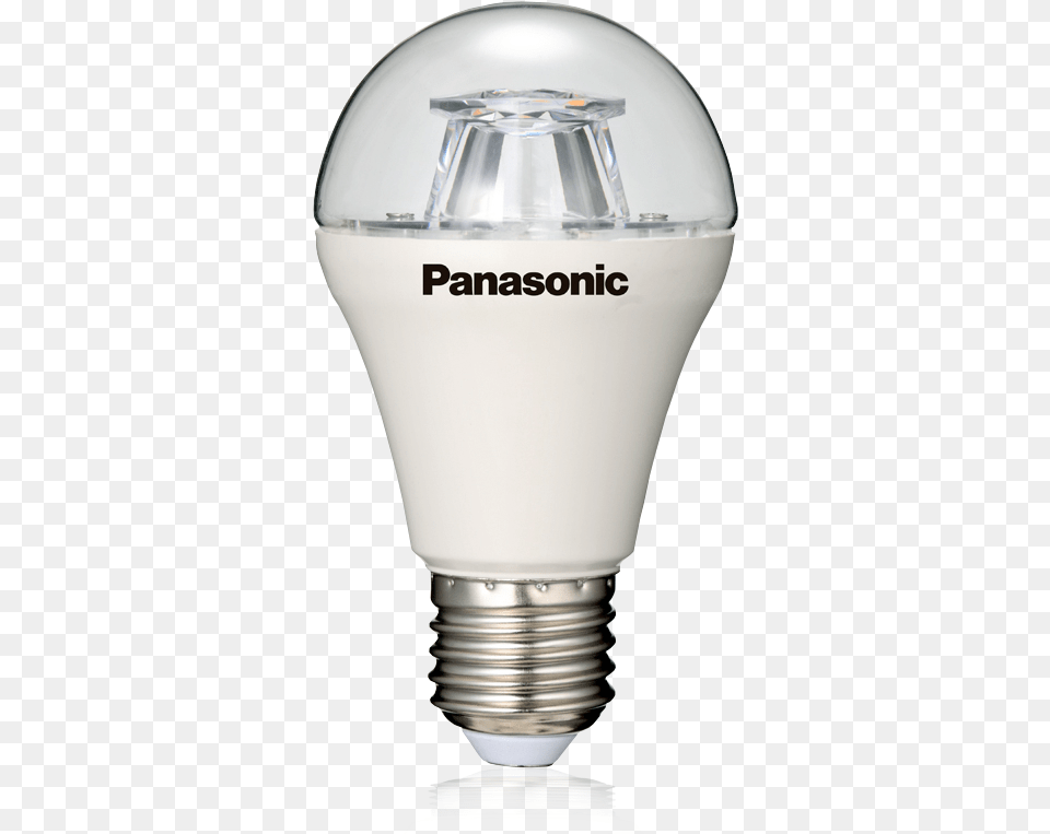 Led Bulb Panasonic Ldahv7lce 7w Warm White Light Panasonic Led Lamp, Lightbulb, Bottle, Shaker Free Png Download