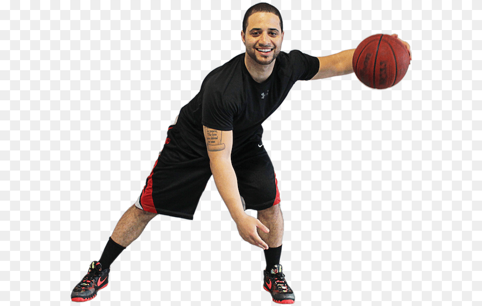 Led By The Most Popular Basketball Trainer On Youtube Background For Basketball Player, Adult, Person, Man, Male Png