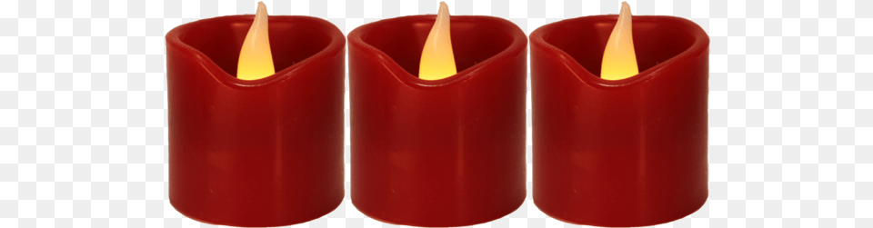 Led Candles 3 Pack Flame Advent Candle, Fire Png