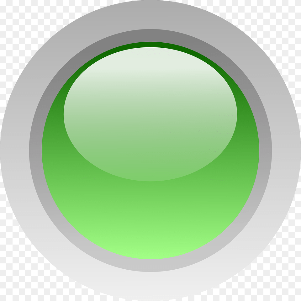 Led Circle Green Clip Art Vector Clip Art Led Button, Sphere, Window, Disk, Oval Free Png Download