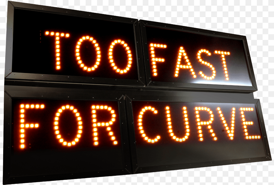 Led Customizable Road Sign Electronic Road Signs, Computer Hardware, Electronics, Hardware, Monitor Free Png Download