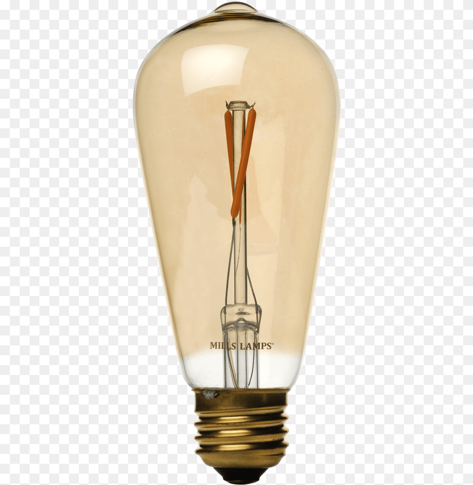 Led Edison Bulb Vintage Icons And Edison Vintage Light Bulb, Lightbulb Free Png