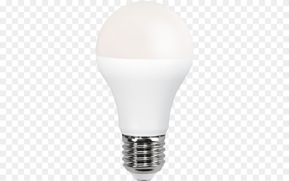 Led Lamp E27 A60 Opaque Basic Star Trading Led Bulb E27, Light, Lightbulb, Electronics, Person Free Transparent Png