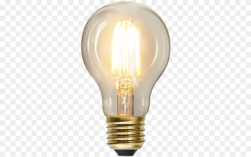 Led Lamp E27 A60 Soft Glow Transparent Background Light Bulb, Lightbulb, Chandelier Png Image
