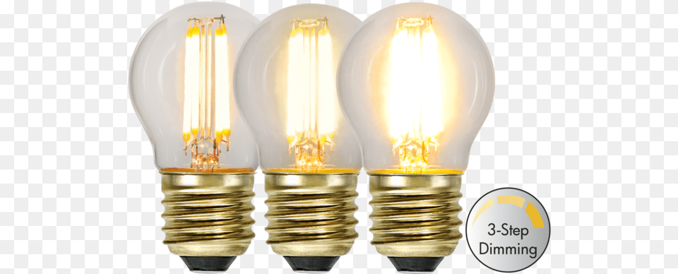 Led Lamp E27 G45 Soft Glow 3 Step Led Lamp, Light, Lightbulb, Festival, Hanukkah Menorah Png