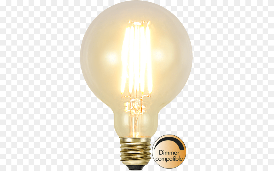 Led Lamp E27 G95 Soft Glow Led Lamp, Light, Lightbulb, Festival, Hanukkah Menorah Png Image