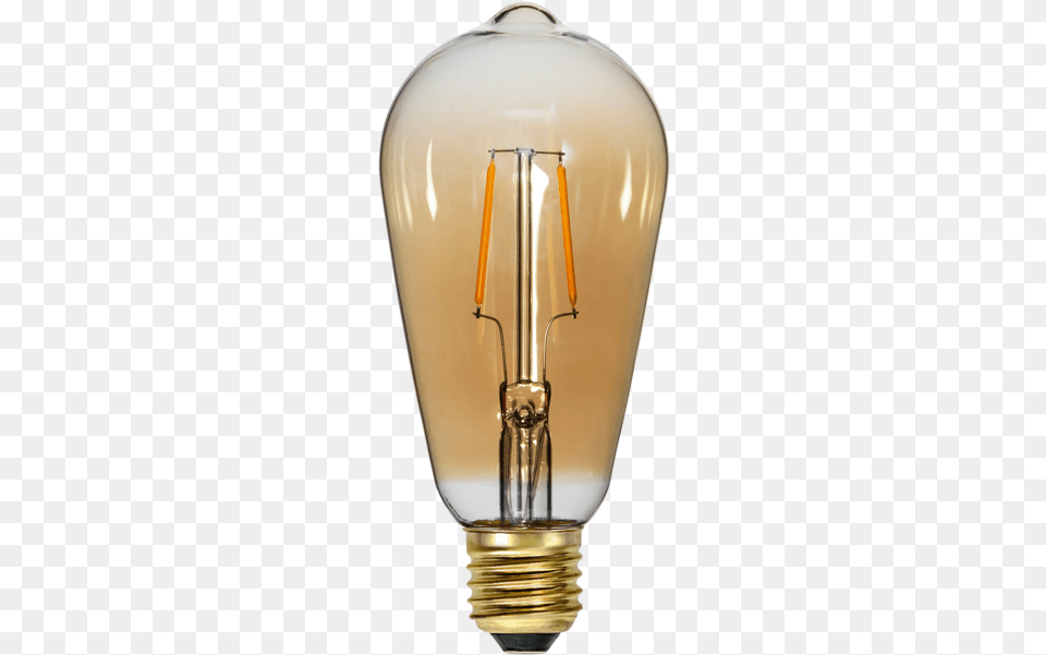 Led Lamp E27 St64 Soft Glow Star Trading Led Lampa Klar E27 Soft Glow Dim, Light, Lightbulb Png