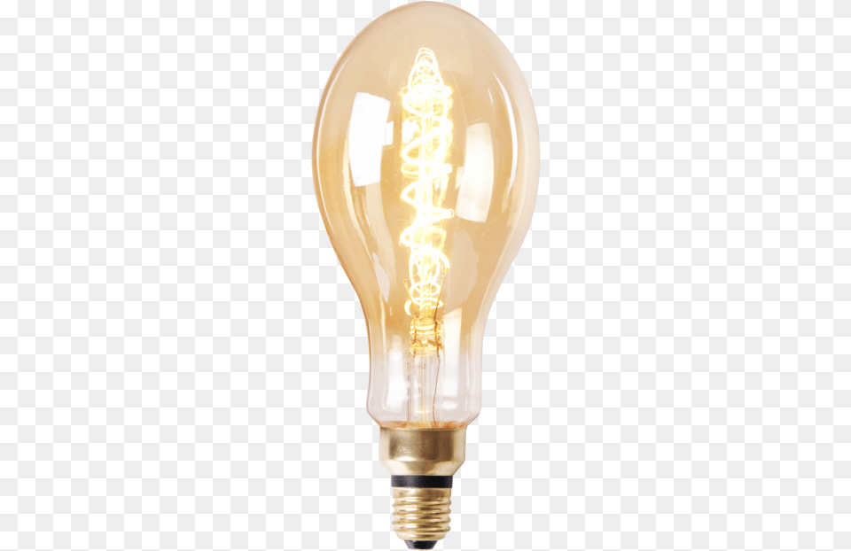Led Lamp Filament Druppel Spiraal Klein 11 Cm Incandescent Light Bulb, Lightbulb Free Png
