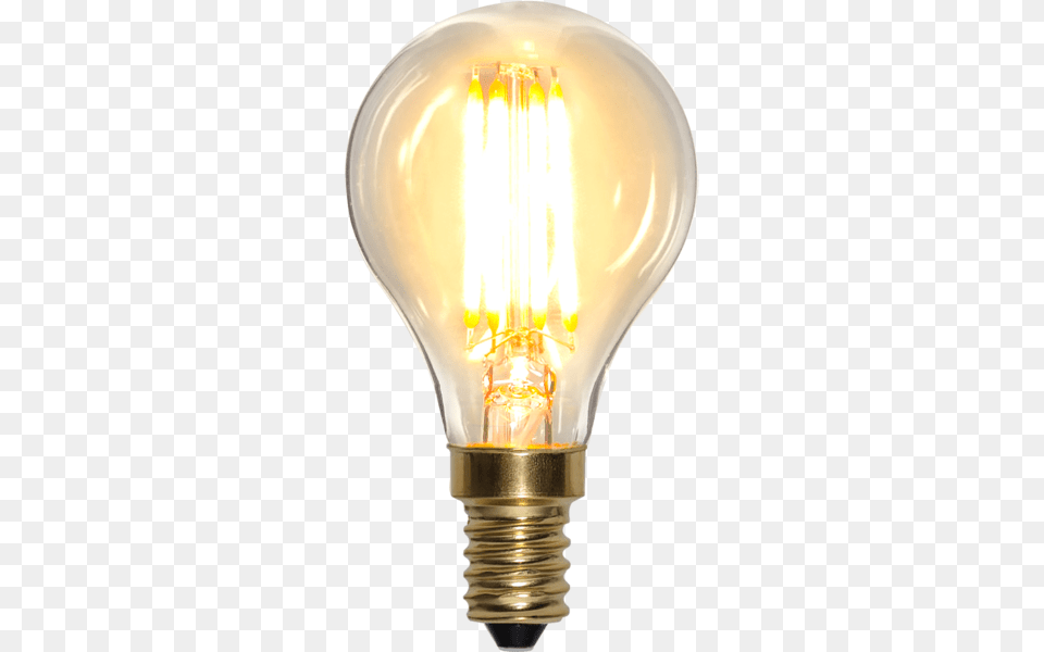 Led Light Bulb Transparent Glowing Bulb, Lightbulb Free Png Download