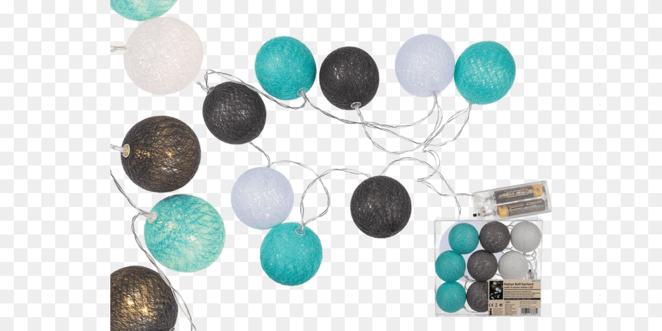 Led Light String Balls Fabric Cotton Ball Baumwollkugel Lampion Lichterkette Trkis, Accessories, Sphere, Turquoise, Jewelry Png