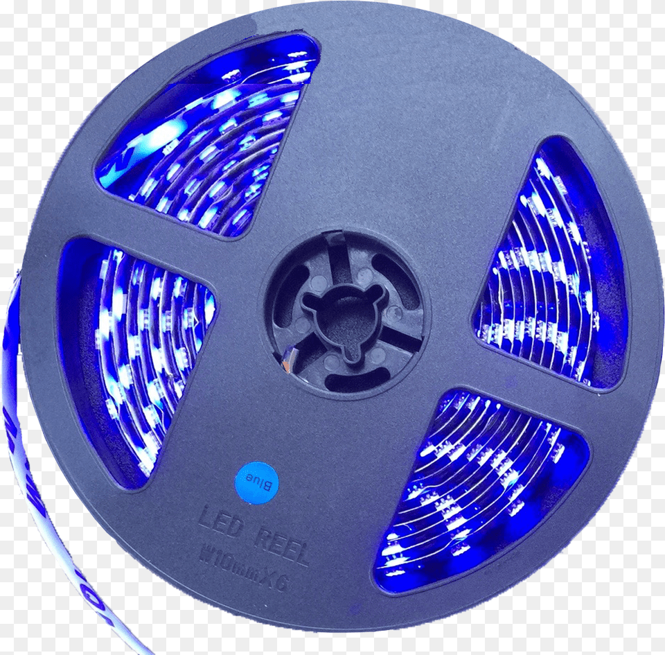 Led Light Strip Image Blue, Reel, Machine, Wheel Free Png Download