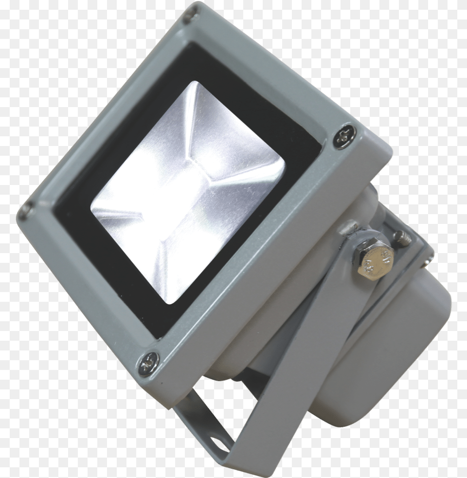 Led Mini Floodlight White Floodlight, Lighting, Electronics Png