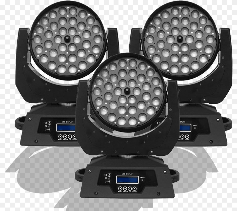 Led Moving Head Wash 36 Rgbw, Lighting, Electronics, Light Png Image