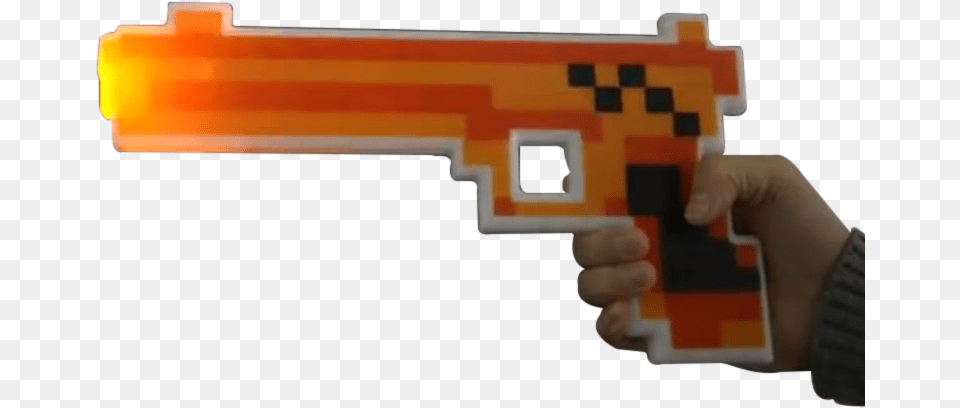 Led Pixel Gun Airsoft Gun, Firearm, Weapon, Toy, Water Gun Png Image