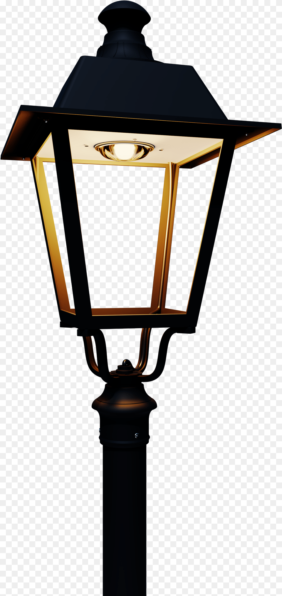 Led Pt710 Series Led Post Top Lantern Light Fixtures 40w Led Post Top Lantern, Lamp, Lampshade Png