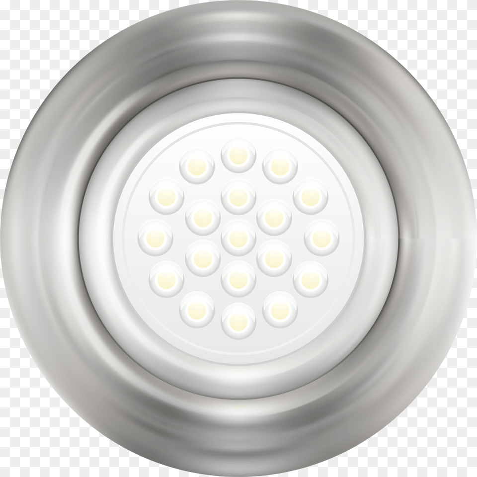 Led Round Dome Ligh Clip Art Led Light Png