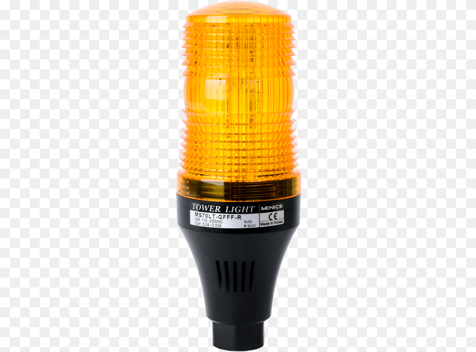 Led Signal Light Pole Mount Flashing Amp Buzzer Emergency Light, Electronics, Bottle, Shaker, Lamp Free Transparent Png