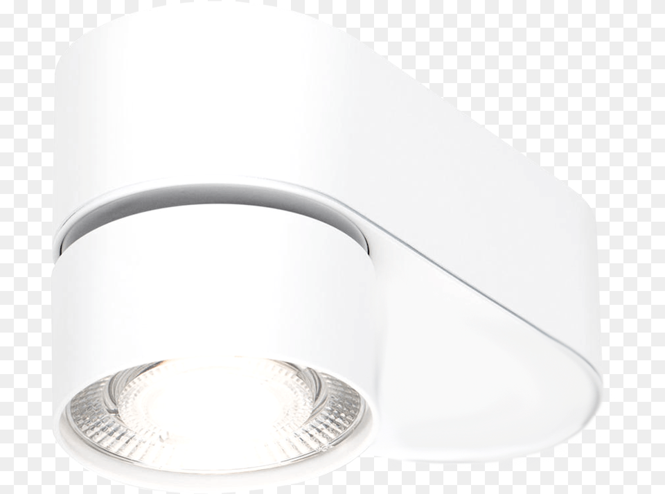 Led Single Oval Surface Mounted Spotlight White Lampshade, Ceiling Light, Plate Free Png
