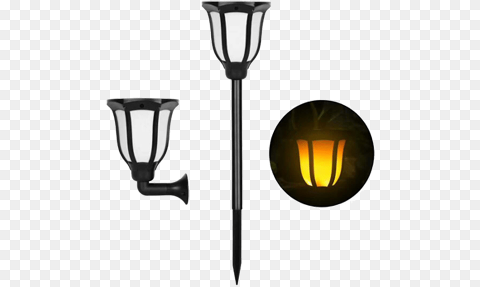 Led Solar Tiki Torch Light Torch, Lamp, Lampshade, Chandelier, Lighting Free Transparent Png