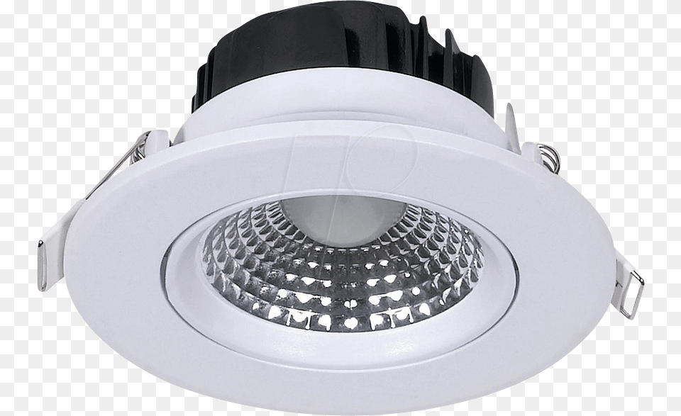 Led Spotlight 5 W 350 Lm 6400 K Round White V V Tac Led Spotlight 5 W 350 Lm 3000 K Round White, Lighting, Ceiling Light Png Image