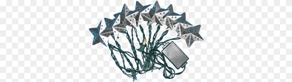 Led Star Shaped Light With Color Changing Christmas Lights, Chandelier, Lamp, Accessories Free Png Download