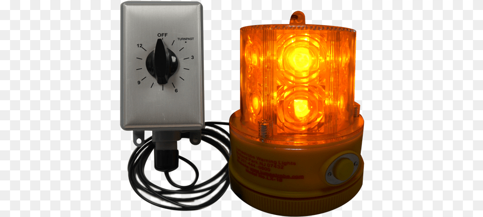 Led Strobe Warning Light With Timer Strobe Timer, Electrical Device Free Transparent Png