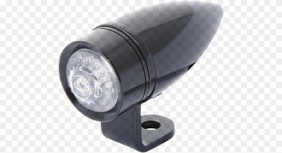 Led Taillight Bullet Black E Mark Torch, Lighting, Ammunition, Weapon, Person Free Png Download