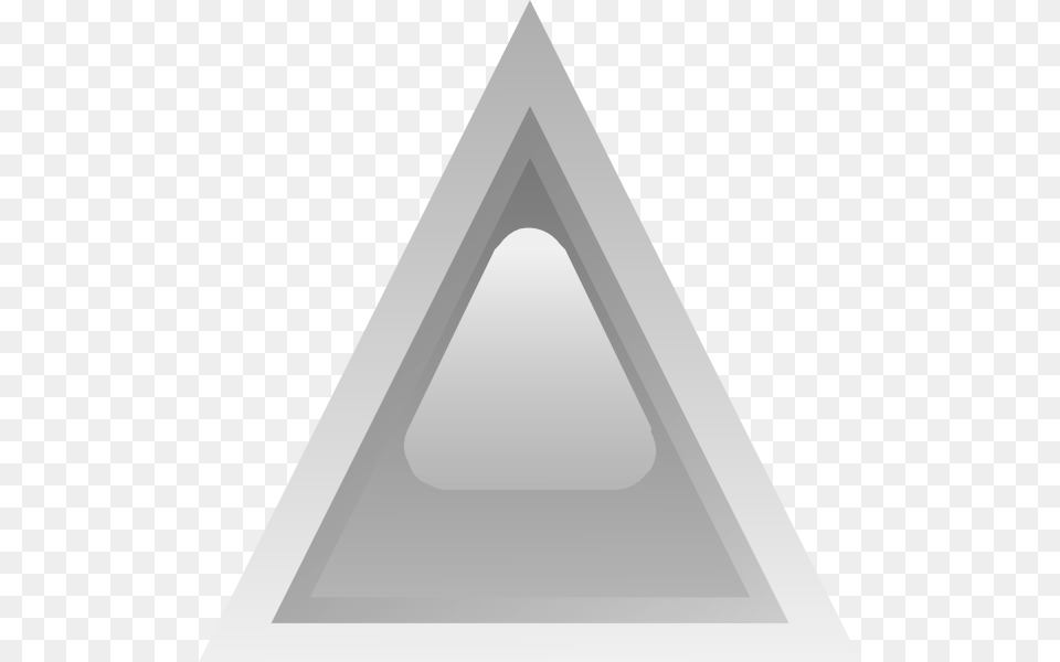 Led Triangular Grey Clipart Clip Art, Triangle Png Image