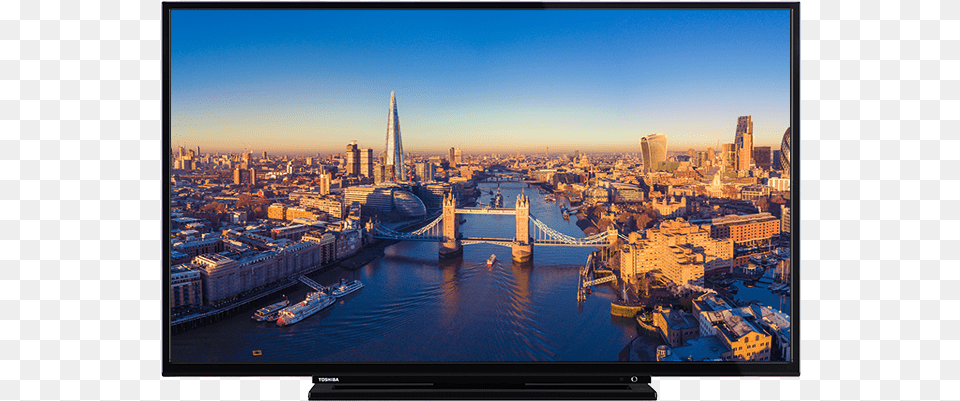 Led Tv Tv Led 32w1753dg Toshiba, Architecture, Water, Urban, Tower Free Png Download