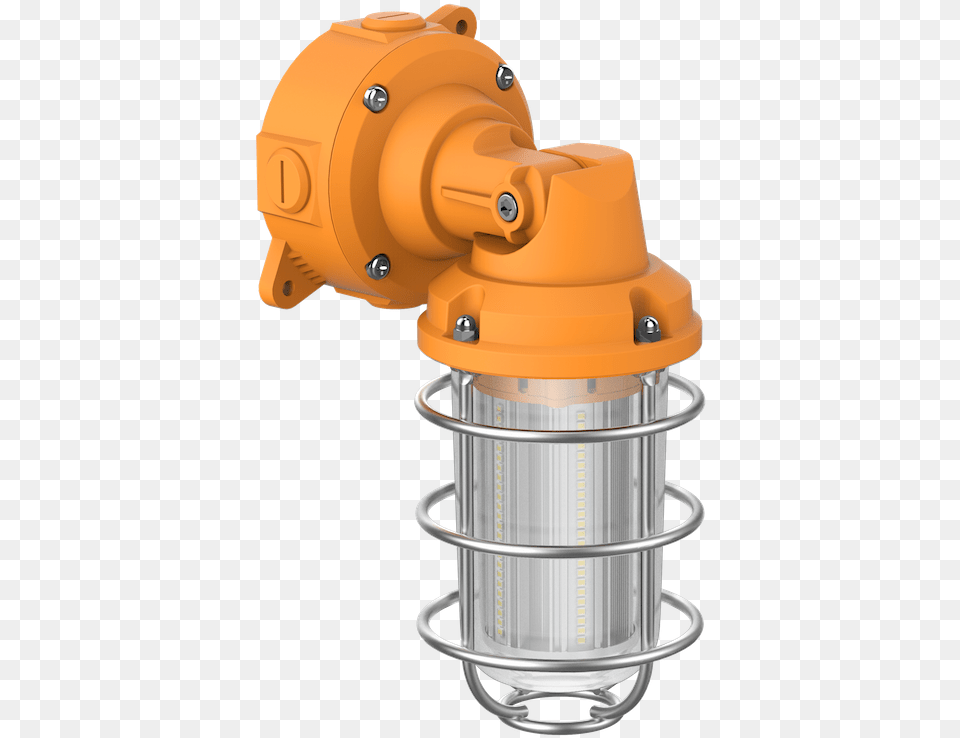 Led Vaportight Flood Light Fixture Amazoia Construction Machine, Coil, Spiral Free Png