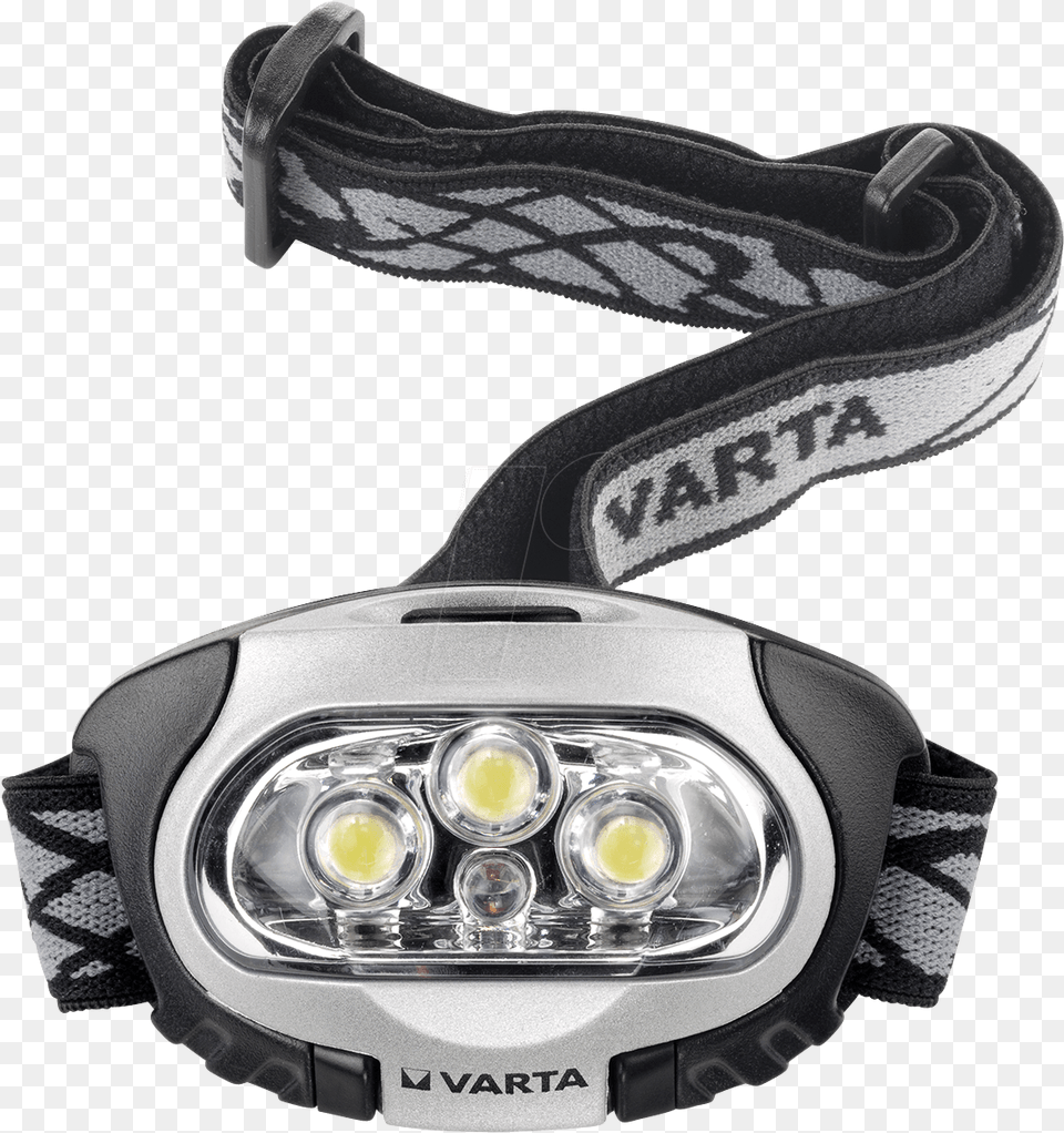 Led X4 Headlight Varta Headlamp, Lamp, Car, Transportation, Vehicle Png Image