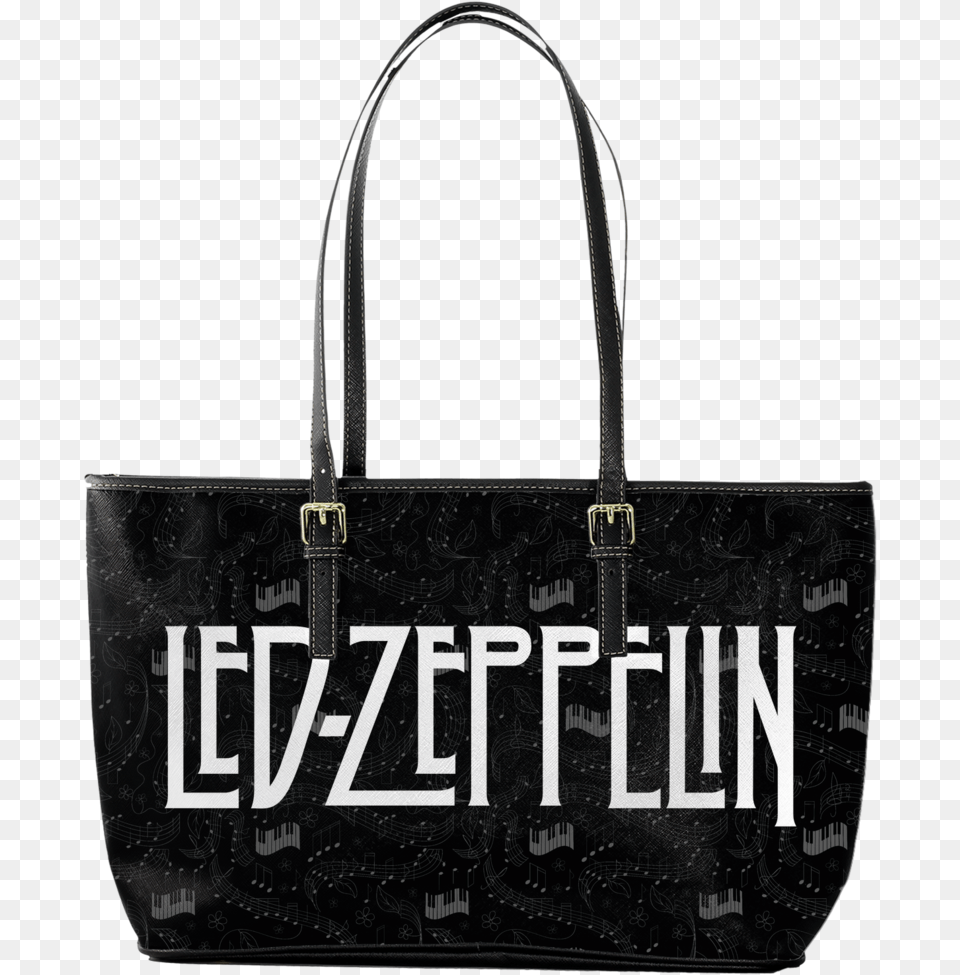 Led Zeppelin Amazing Large Leather Tote Knebworth Led Zeppelin Cover, Accessories, Bag, Handbag, Purse Png Image