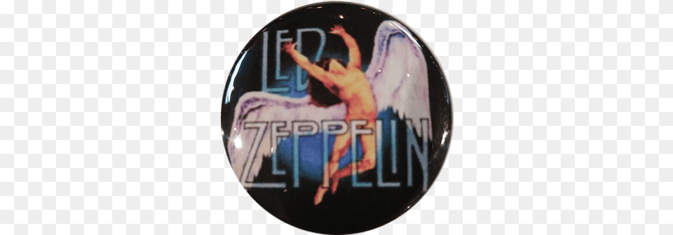 Led Zeppelin Angel, Badge, Logo, Symbol, Adult Png Image