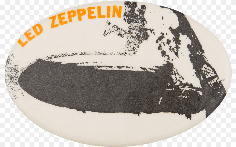 Led Zeppelin Debut Album Music Button Museum Led Zeppelin Circle Plate, Logo Free Transparent Png