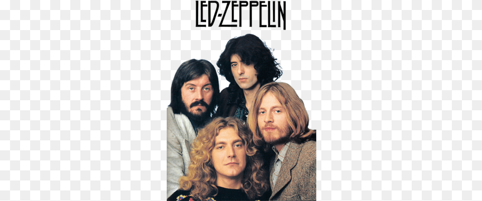 Led Zeppelin Led Zeppelin Photo Shoot, Jacket, Portrait, Clothing, Coat Free Png Download