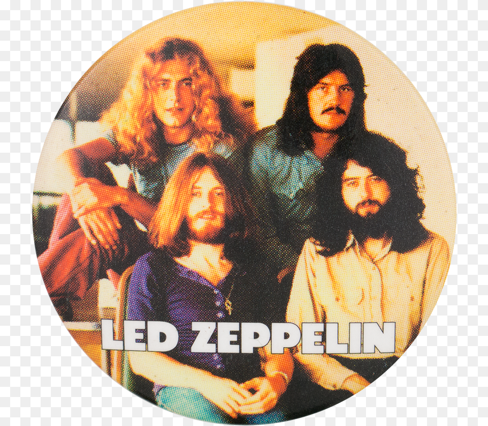Led Zeppelin Music Button Museum Led Zeppelin Buttons, Adult, Person, Man, Male Free Transparent Png