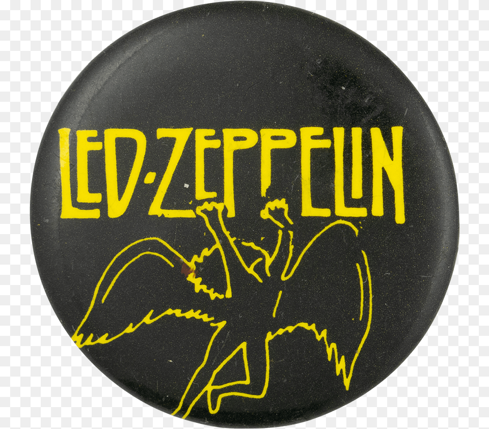 Led Zeppelin Swan Song Music Button Museum Led Zeppelin, Badge, Logo, Symbol, Disk Free Transparent Png