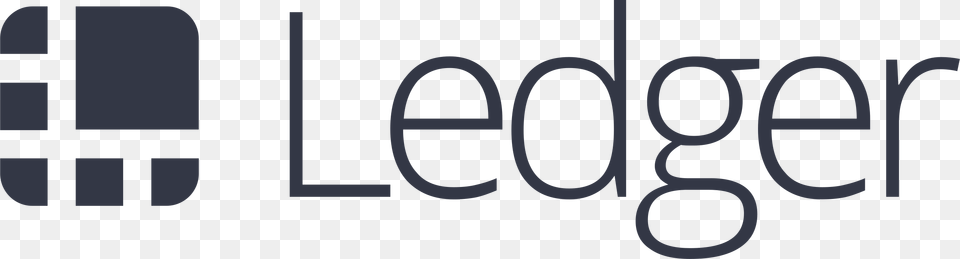 Ledger Logo Transparent Vector, Text Png Image