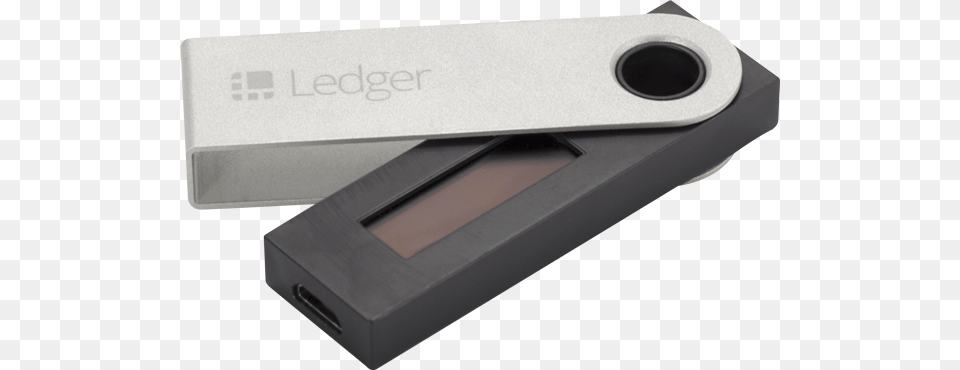 Ledger Nano S Ledger Nano S Cryptocurrency Hardware Wallet, Electronics, Mobile Phone, Phone, Adapter Free Png Download